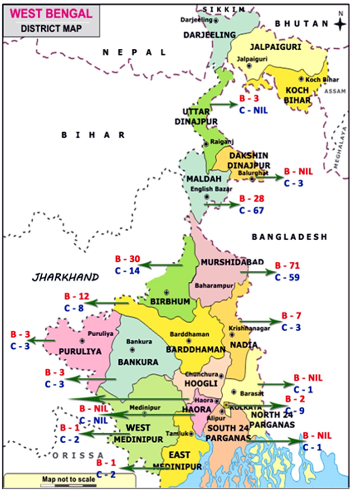 District Wise Map